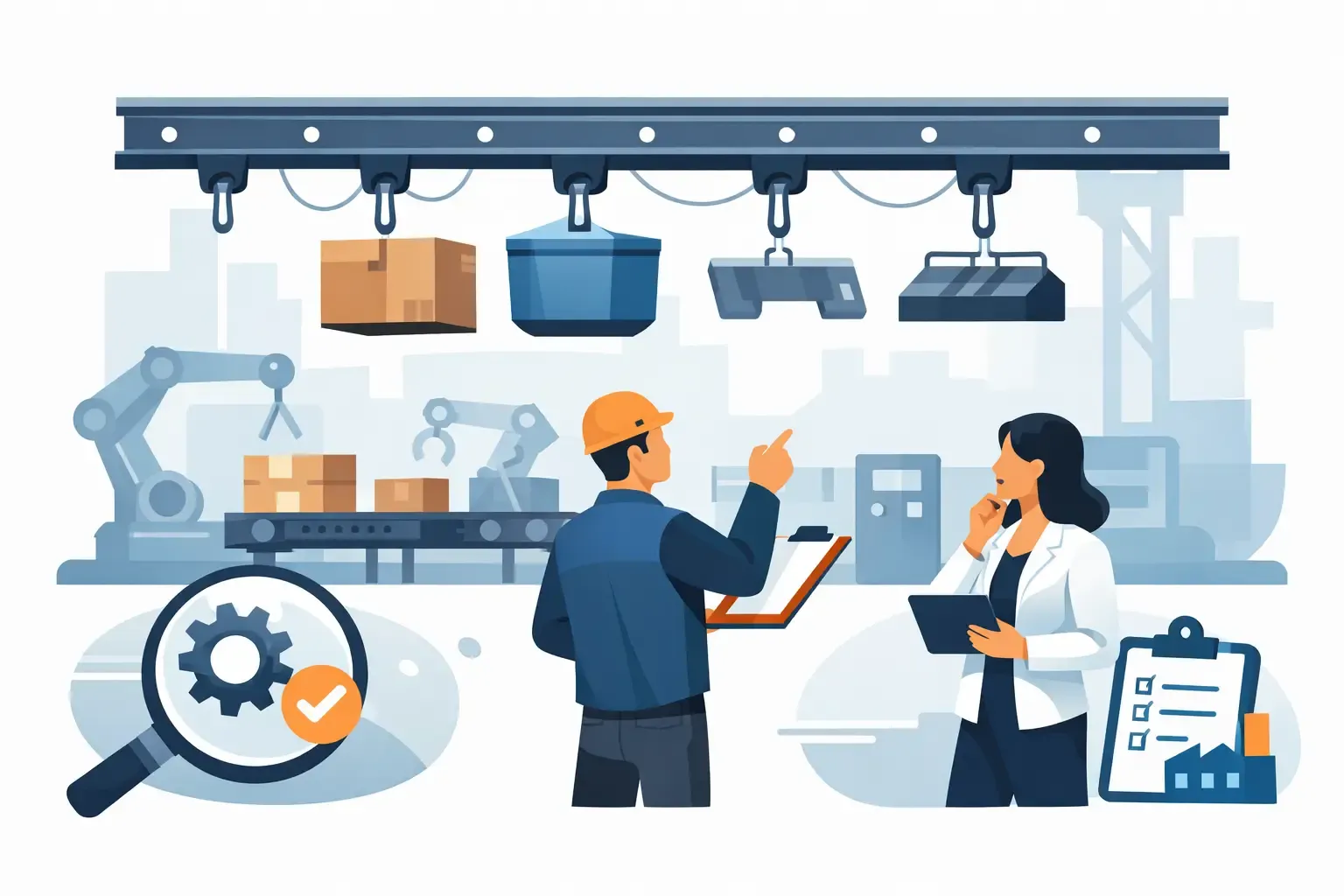 How to assess overhead conveyor manufacturers